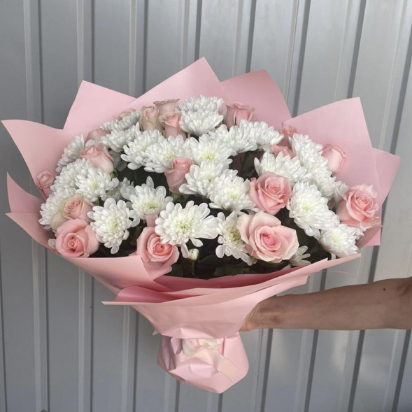 Букет «Нежная хриза» в Партените