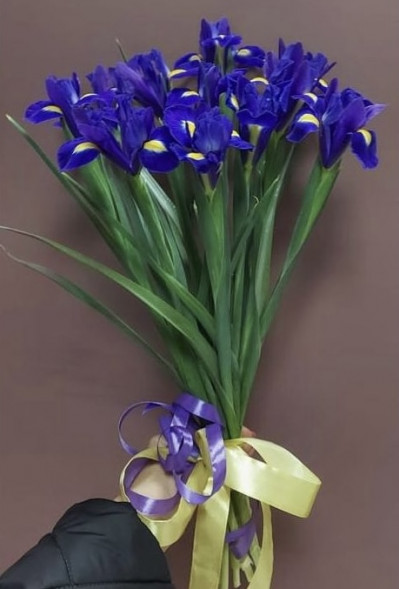 Букет 11 ирисов  в Партените