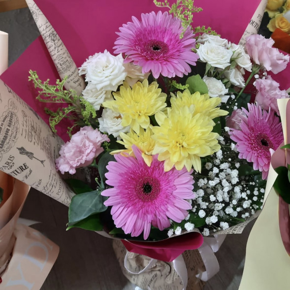 Букет «С заботой» в Партените