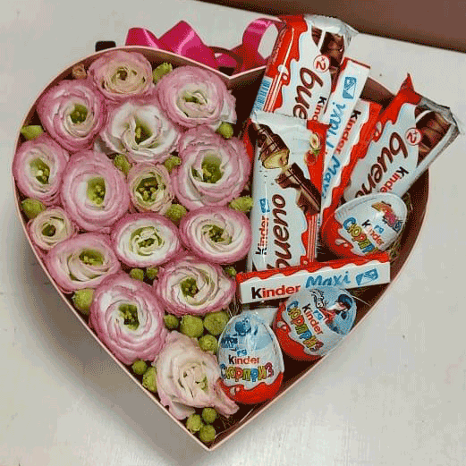 Композиция в коробке &quot;Приятный сюрприз&quot; в Партените